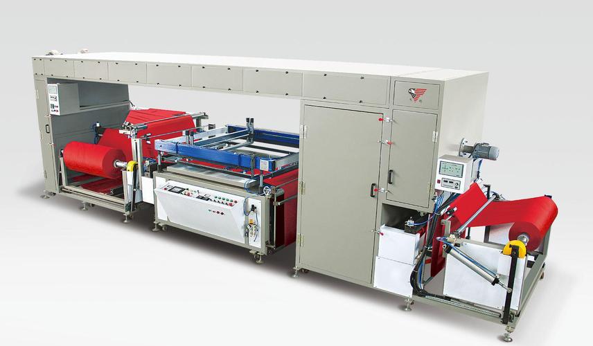 溫州飛豹機械網印刷機產品,圖片僅供參考,全自動卷對卷無紡布絲網印刷