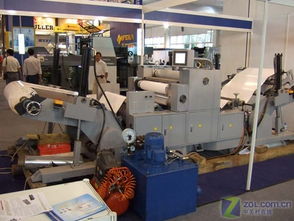 部分參展單位產品展示 印刷設備展示